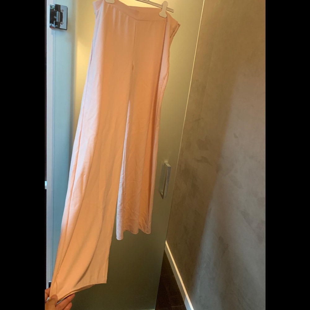 Pink Alloy wide leg slacks size 2X